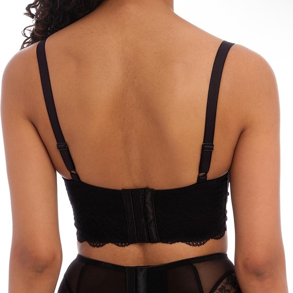 TWO Freya Longline Lace Bras 34H - Picture 4 of 10